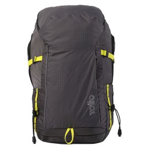 Mochila Grande 80 Litros Mochila Viajera Outdoor Trekking Color Negro